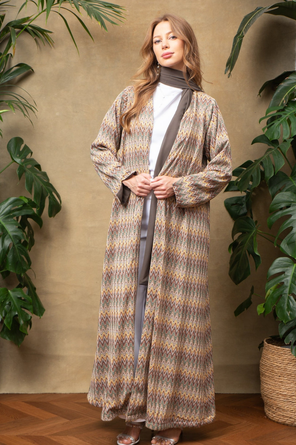 Ayla in Sage Green Abaya