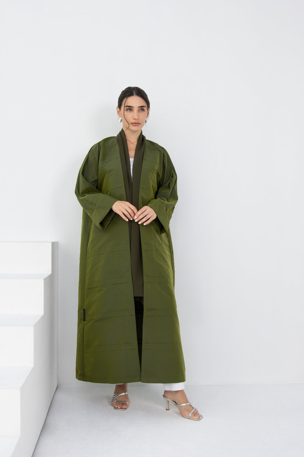 Blaze Abaya in Olive Green