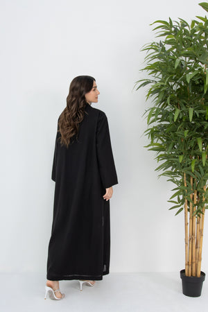 Double Collar Blazer in Black