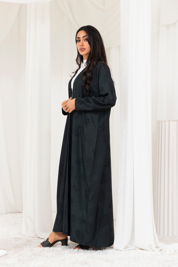 Dusk Abaya in emerald
