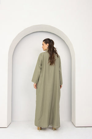 Layered Blazer in Sage Green