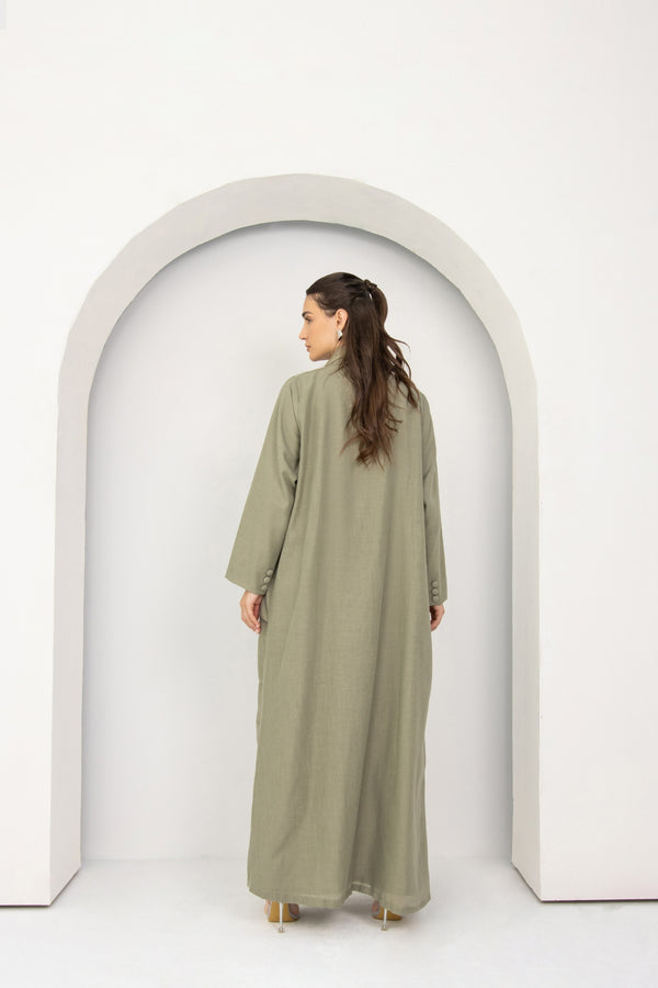 Layered Blazer in Sage Green