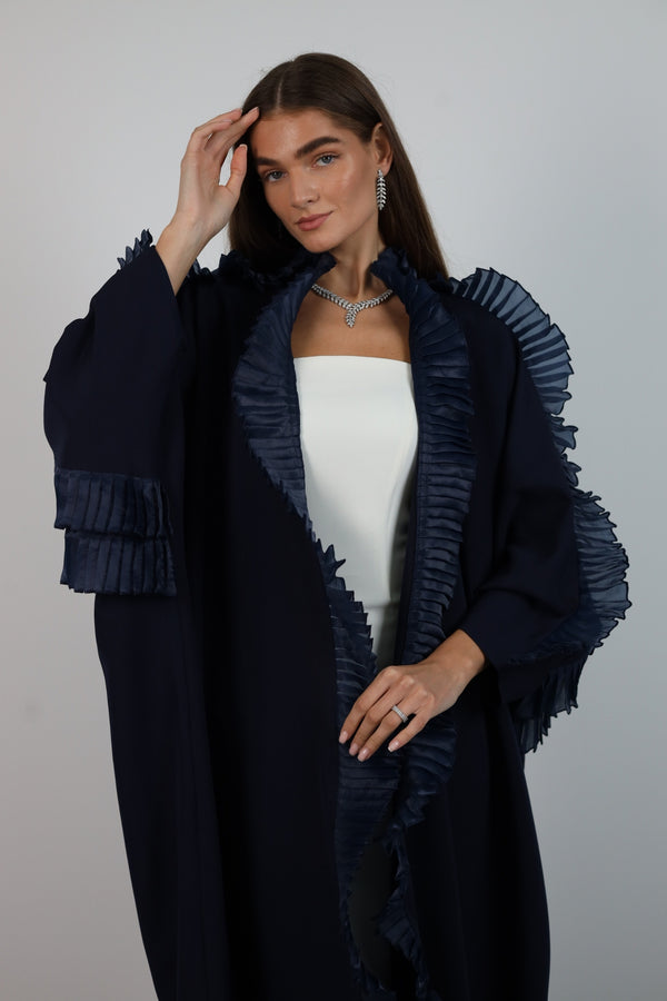 Peonne Abaya in Navy