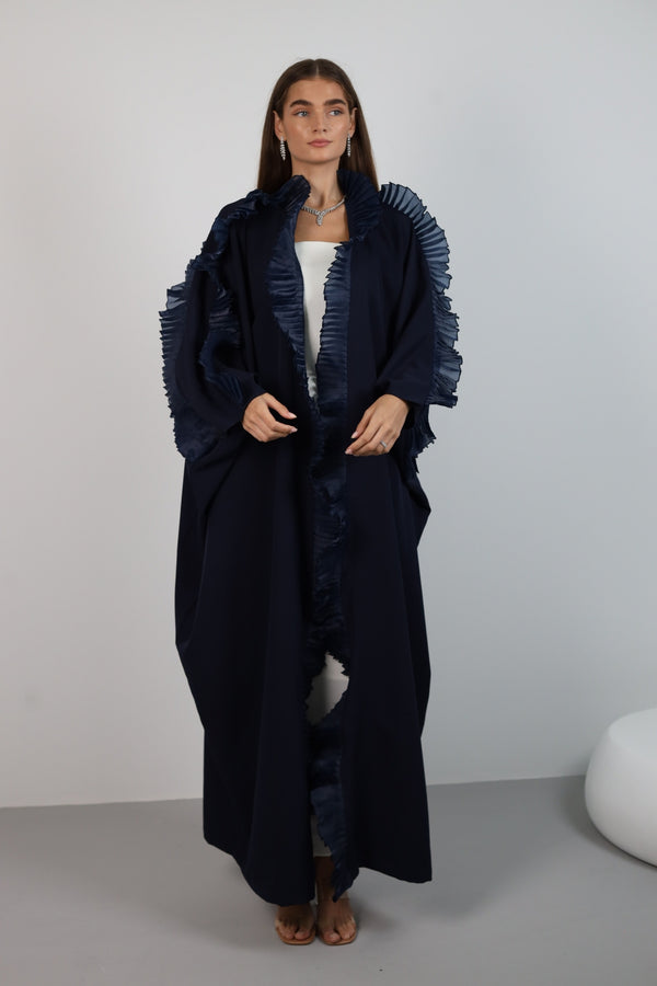 Peonne Abaya in Navy