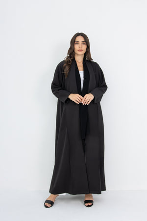 The Cloud Abaya in Black