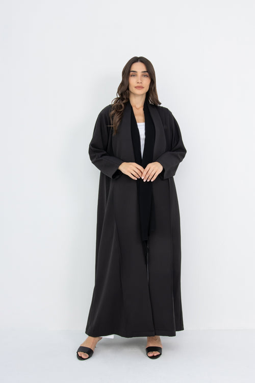 The Cloud Abaya in Black