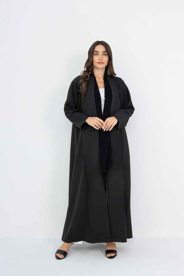 The Cloud Abaya in Black