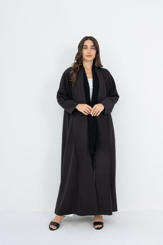 The Cloud Abaya in Black
