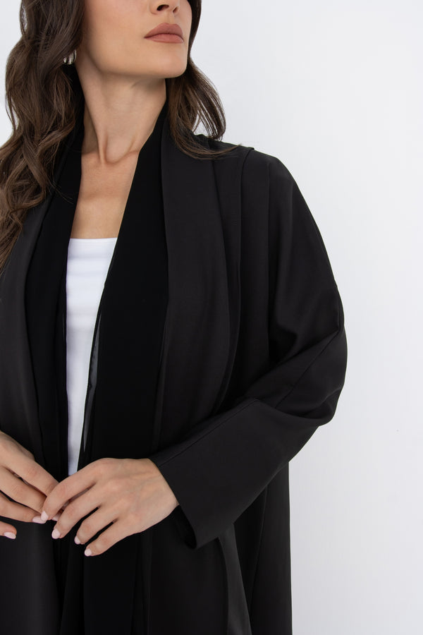 The Cloud Abaya in Black