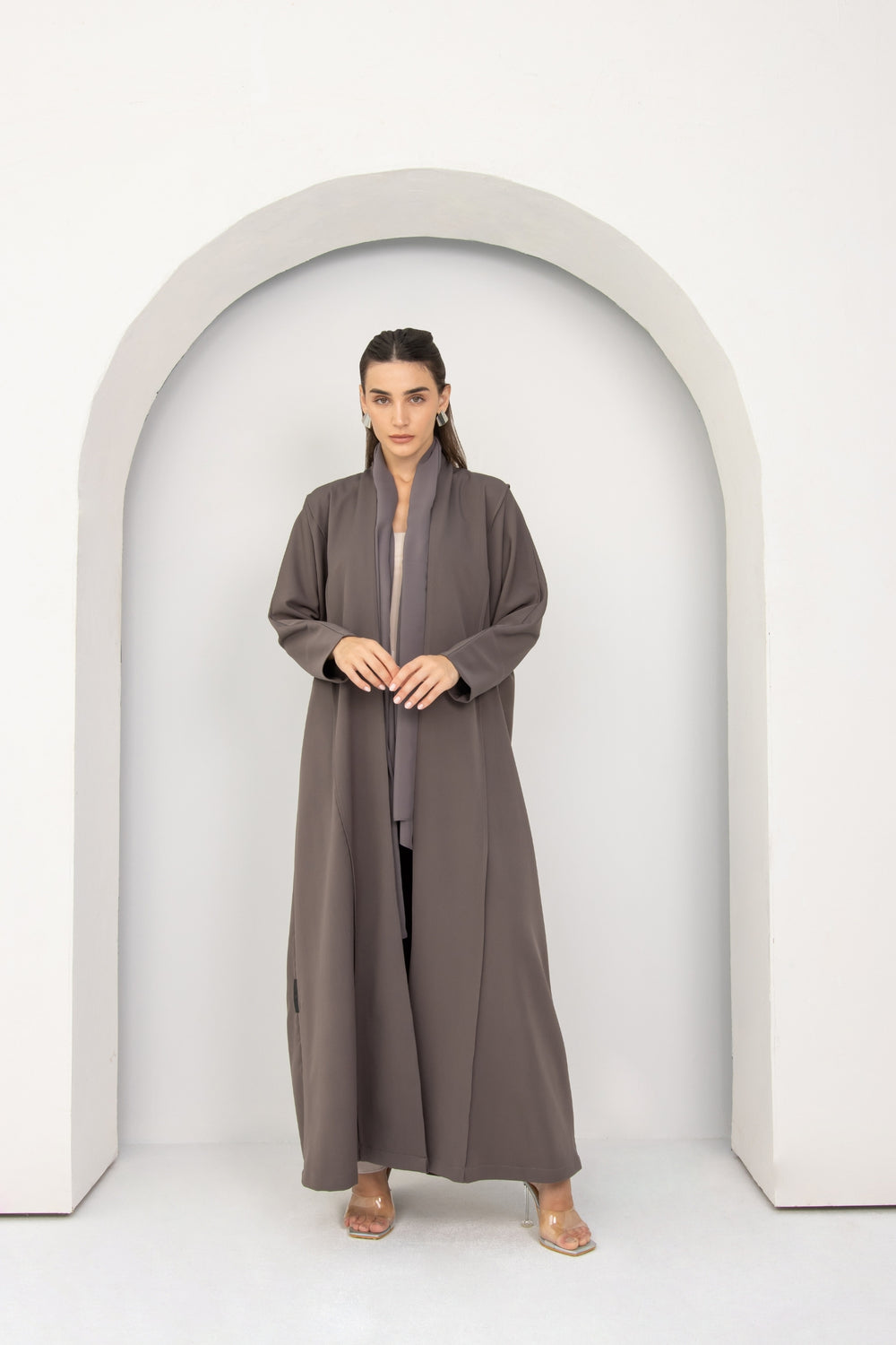 The Cloud Abaya in Mocha