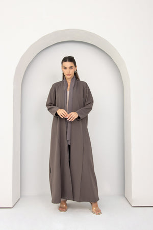 The Cloud Abaya in Mocha