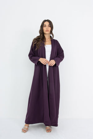 The Cloud Abaya in Plum