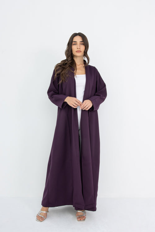 The Cloud Abaya in Plum
