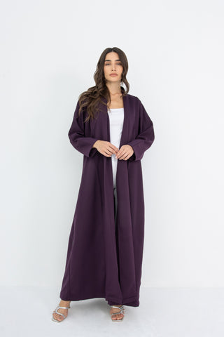 The Cloud Abaya in Plum