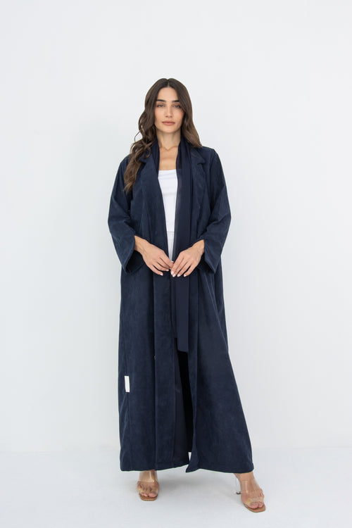 Tolly Blazer Abaya in Navy