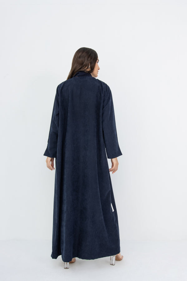 Tolly Blazer Abaya in Navy